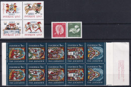 Schweden - Mit Komplettem Markcnheftchen - Weihnachten, Weihnachtsmarken - Postfrisch/**/MNH - Christmas