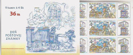 SLOVAKIA..1998/Stamp Day - History Of The Postal Service - Booklet.. Unused/10v  - MintNH. - Unused Stamps