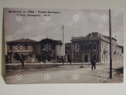 Italy Italia MARINA DI PISA Piazza Sardegna Villini Pellegrini - Satti 1912 - Pisa