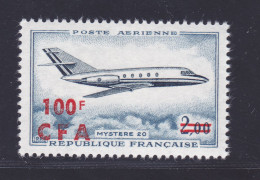 REUNION AERIENS N°   61 ** MNH Neuf Sans Charnière, TB (D7143) Mystère 20, Avion - 1967 - Poste Aérienne