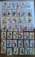 RARE.Ancien Jeu Cartes 7 Familles METIERS: FLEURISTE,LIBRAIRE,CAFÉ,CULTIVATEUR,MUSICIEN,PATISSIER,BOUCHER - Sonstige & Ohne Zuordnung