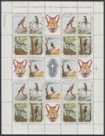 FORMATO ESPECIAL CUBA NAVIDADES 1961. EDIFIL 890/04 MNH - Hojas Y Bloques