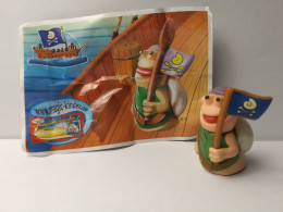 Kinder :  MPG S-7   Piratelli   2005 - Geck Schneck  + BPZ - Montabili