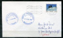 NORWEGEN Schiffspost M/S NARVIK, Paquebot, Navire, Ship Letter, Nordkapp, Polarsirkelen - NORWAY / NORVÈGE - Lettres & Documents