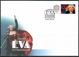 Hungary, 2023, Éva Csepregi, Singer, FDC - Cartas & Documentos