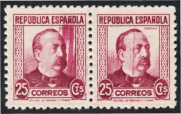 España Spain  685 1933-35 Manuel Ruiz Zorrilla Variedad MNH - Otros & Sin Clasificación