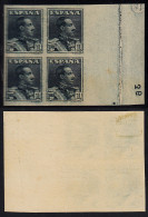 España Spain 321SA 1922/30  Alfonso XIII Bl.4 Sin Dentar - Sonstige & Ohne Zuordnung