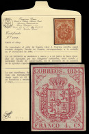 España Spain 33Ap 1854 Escudo De España MH - Andere & Zonder Classificatie