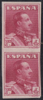 España Spain 322s 1922/30 Alfonso XIII Pareja Sin Dentar MNH - Sonstige & Ohne Zuordnung