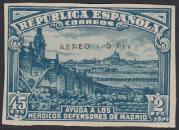 España Spain 759s 1938 Defensa De Madrid Falso - Other & Unclassified