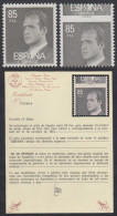 España Spain Variedad 2604c  Error Dentado Certificado De Autenticidad Graus - Altri & Non Classificati