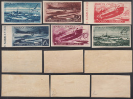 España Spain 775/80s 1938 Submarino Sin Dentar MH - Other & Unclassified