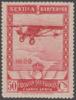 España Spain Variedad 451ccp (448/53) 1929 Expo Sevilla Y Barcelona Avión MNH - Other & Unclassified