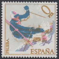 España Spain Variedad 2408epb 1977 Prueba Esquí - Other & Unclassified