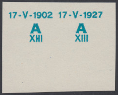 España Spain Variedad 367 (363/72) 1927 Improntas Constitución Alfonso XIII - Other & Unclassified