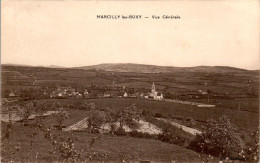 Marcilly-lès-Buxy Canton De Buxy Vue Générale Petit Village Saône-et-Loire 71390 Cpa Non Ecrite Au Dos En TB.Etat - Autres & Non Classés