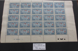 St PIERRE & MIQUELON N°124 EN BLOC DE 25 COIN DE FEUILLE NEUF**  TB COTE 150 EUROS VOIR SCANS - Nuevos