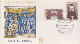 Andorra Set On FDC - FDC