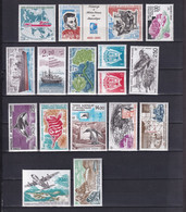 TAAF - ANNEE COMPLETE 1993 AVEC POSTE AERIENNE **  MNH - COTE = 66.75 EUR. - Full Years