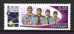 SRI LANKA. N°1585 De 2007. Scoutisme. - Unused Stamps