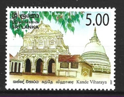 SRI LANKA. N°1584 De 2007. Temple Bouddhiste. - Buddhism