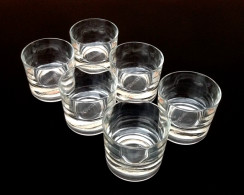 6 Verres Apéritifs Dubonnet Verre épais Transparent - Vetro & Cristallo