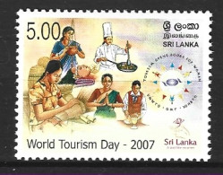 SRI LANKA. N°1598 De 2007. Journée Mondiale Du Tourisme. - Autres & Non Classés