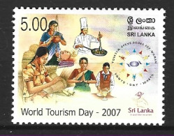 SRI LANKA. N°1598 De 2007. Journée Mondiale Du Tourisme. - Otros & Sin Clasificación