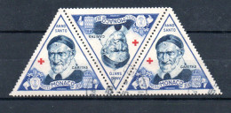 MONACO -- MONTE CARLO -- 3 Timbres " Année Sainte " -- Saint Vincent De Paul - Used Stamps