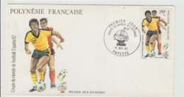 POLYNESIE FDC N° PA 168 Coupe Du Monde De Football - FDC