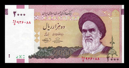 Irán 2000 Rials Khomeini 2005-2013 Pick 144d Sc Unc - Irán