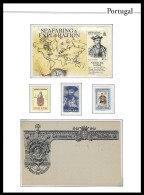 PORTUGAL VASCO DA GAMA THEMATIC Explorers  MNH** Estado Da India BRITISH INDIAN OCEAN TERRITORY, BLOCK + CARD  AND CA - Explorers