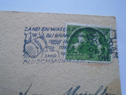 D201644    Netherlands -   Zand En Water Zijn Bij Brandbom Inslag De Beste Bluschmiddelen,  -Rotterdam 1944 - Poststempel