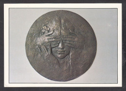 089285/ Jan KULICH, Médaille, *Dotyky*, Bronze - Kunstvoorwerpen