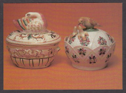 089272/ Russian Porcelain, Confectionery-dishes With Covers, Gzhel - Articles Of Virtu