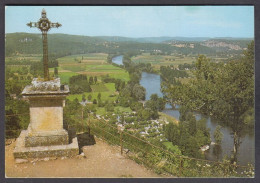 124305/ DOMME, Vue Sur La Vallée De La Dordogne Et Le Camping De Cénac - Domme