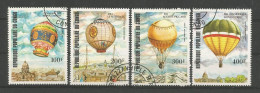 Congo Rep. 1983 Balloons  Y.T. A 308/311 (0) - Afgestempeld