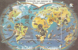 Sao Tome Et Principe - BLOC N°163B ** (1995) UNICEF - Sao Tome Et Principe