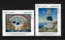 ESTONIA /ESTLAND /EESTI /ESTONIE - EUROPA 2022 -" STORIES &  MYTHS ".- SERIE De 2 V. - N - 2022