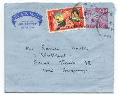 Cover Nigeria 1973 Ba City Parrot Stationery Aerogramme - Nigeria (1961-...)