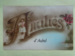 103-2-93          AUBEL    Amitiés D'....                (colorisée ) - Aubel