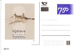 CDV A 146 Czech Republic Mlada Boleslav Stamp Exhibiton 2007 Trosky Castle - Postcards