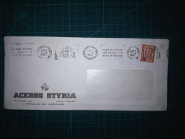 ARGENTINE, Enveloppe Privée De "Aceros Styria, Soc. De Resp. LTDA." Circulé Avec Le Cachet De La Poste "Notre-Dame De Vl - Used Stamps