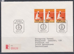 Finlande FDC 1970 641 Sports Jeux Des Invalides Finlandais - FDC