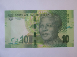 South Africa 10 Rand 2013 UNC Banknote Governor/sign.Gill Marcus See Pictures - Afrique Du Sud