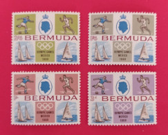 1968 Bermudas - Serie MNH - Estate 1968: Messico