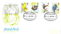 1980 Birds Addressed FDC Tt - 1971-80 Ediciones Decimal