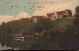 3143/ Cleve, Blick Auf Kermisdal Und Hotel Prinzenhof 1907 - Kleve