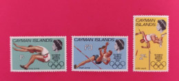 1968 Cayman Islands - Serie MNH - Estate 1968: Messico