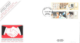 1982 Information Technology Addressed FDC Tt - 1981-1990 Decimale Uitgaven